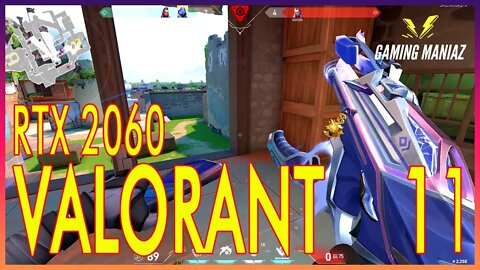 Valorant Gameplay - RTX 2060 - PC [11] #valorant #gamingmaniaz