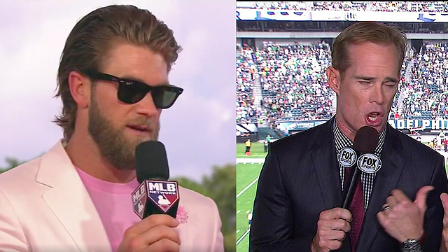 Bryce Harper Shows Up Joe Buck During MLB All-Star Game Commentary