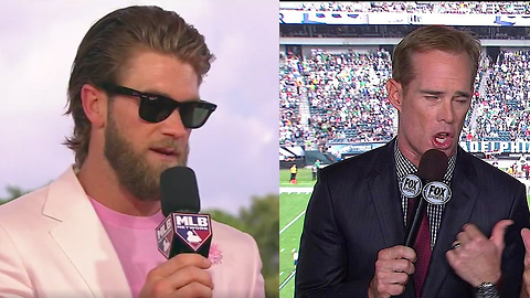 Bryce Harper Shows Up Joe Buck During MLB All-Star Game Commentary