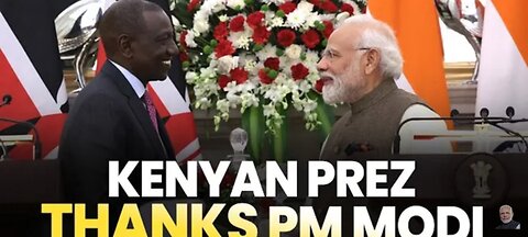 I thank PM Modi on behalf for making African union a part of G 20_ Kenyan President William Ruto