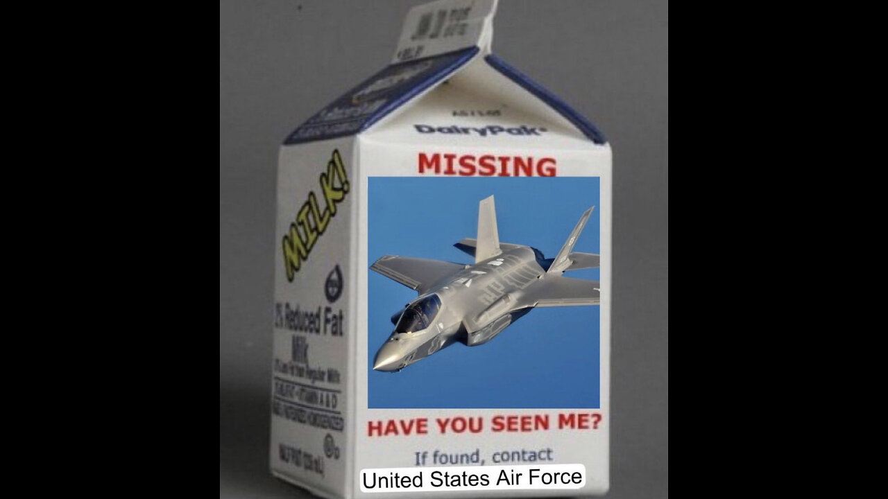 NEW — The U.S. Military is Asking for the Public’s Help in Locating a Missing F-35 Jet