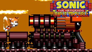 Sonic Triple Trouble “Got to Catch a Train!”