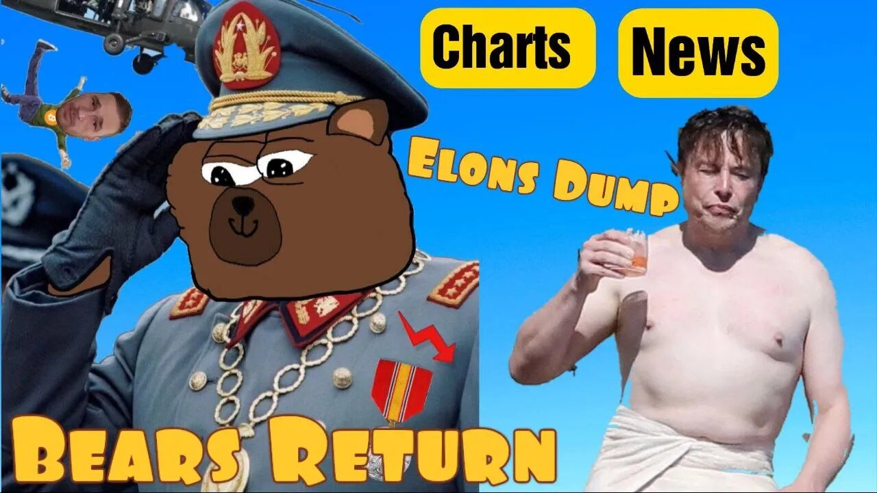 Charts, News, Shocking! BTC Dump Explained, Why Elon Dumped, APTOS, HEX