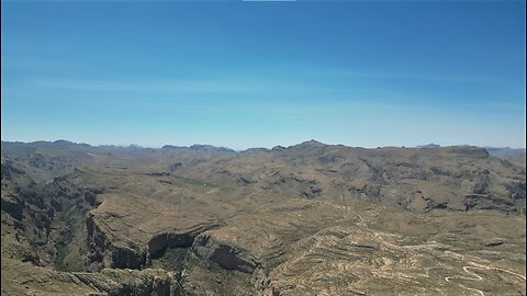 Coronado Mesa and Fish Creek Canyon Flight 5