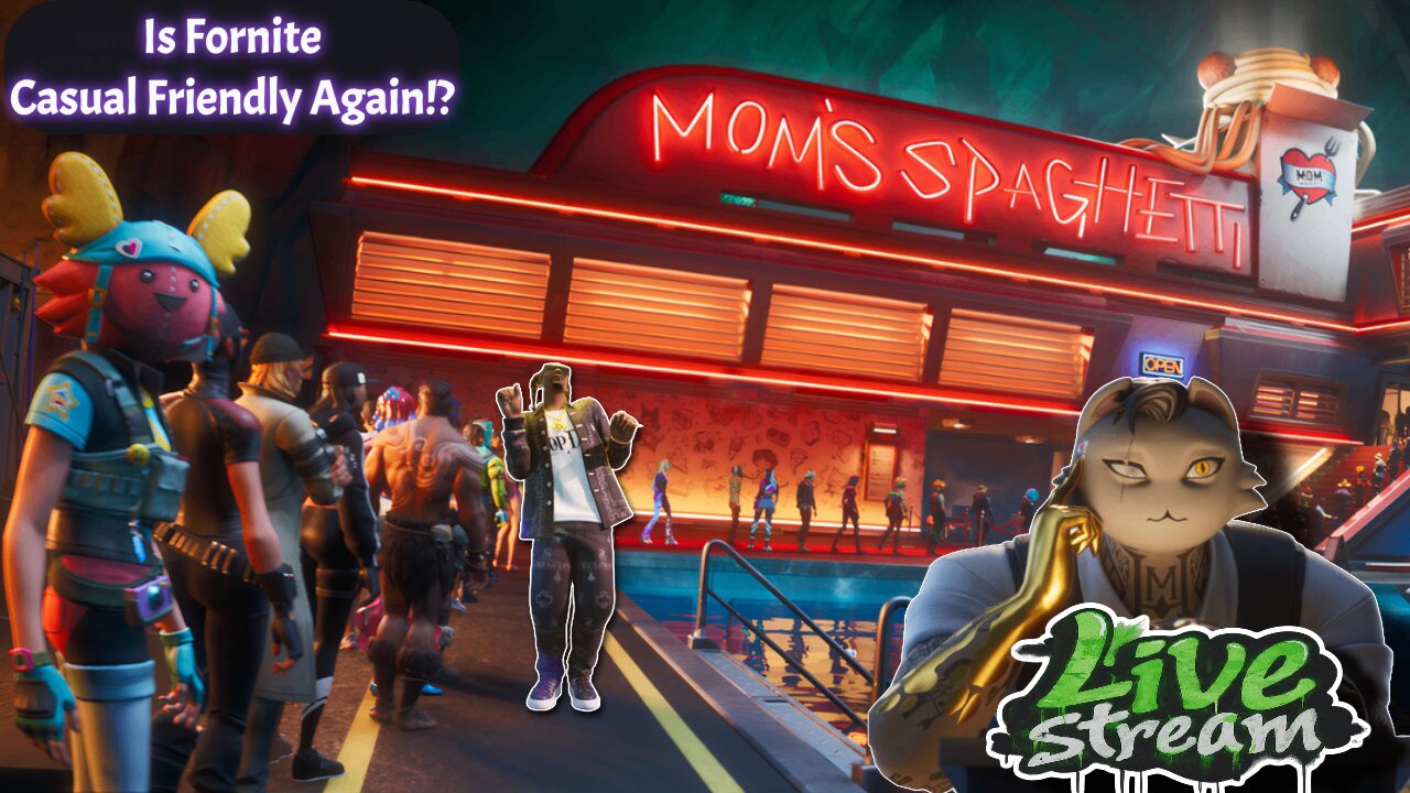 Is Fortnite Chapter 2 Remix the MOST Casual Friendly Game of 2024? [Live]