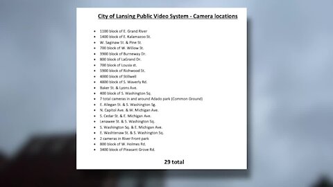 Sosebee says the city's cameras have been up since at least the early 2000s, and it's time for the city to update them.