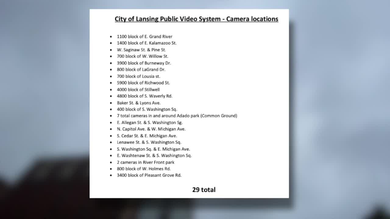 Sosebee says the city's cameras have been up since at least the early 2000s, and it's time for the city to update them.