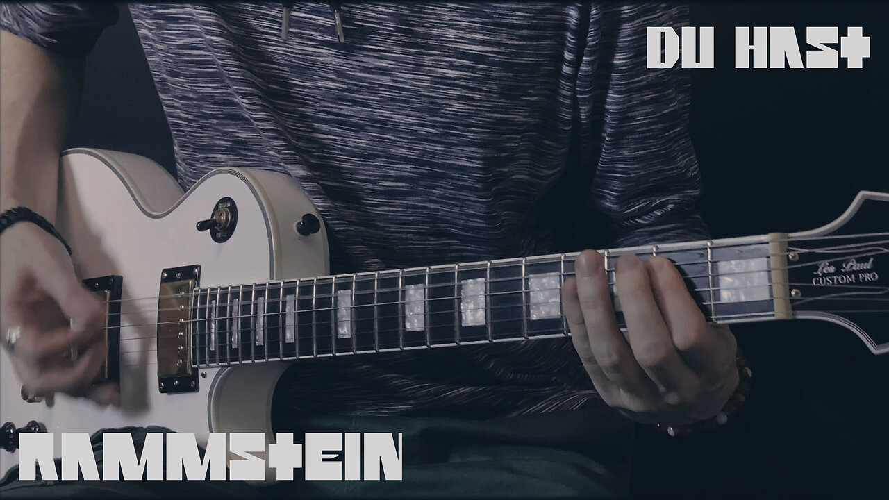 Rammstein - Du Hast - Guitar cover by Eduard Plezer