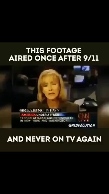 CNN footage that never aired again. 9/11