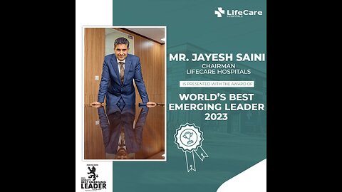 A Visionary Leader in Healthcare: Mr. Jayesh Umesh Saini