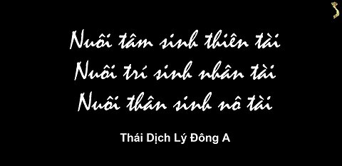 Thái Dịch Lý Đông A : Duy Tâm - Duy Dân