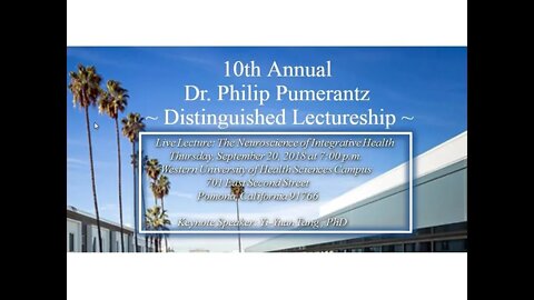 10th Annual Dr. Philip Pumerantz Distinguished Lectureship