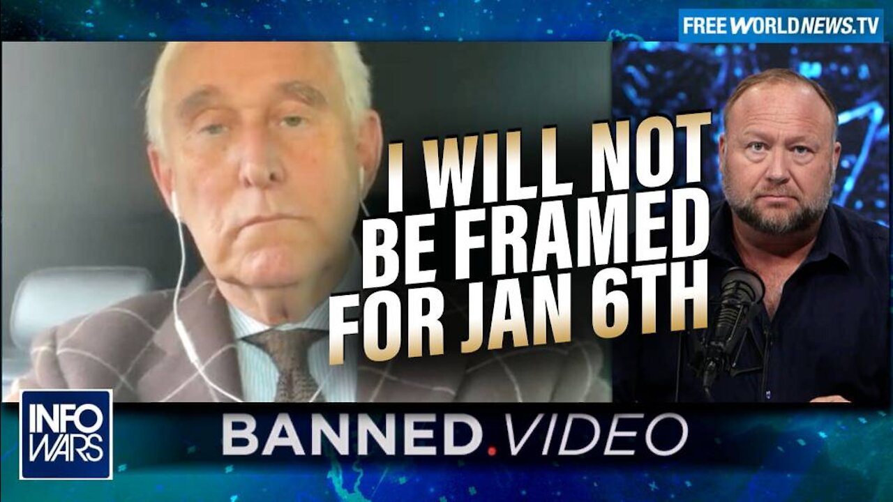 'I Will Not Be Framed for Jan 6th' says Roger Stone