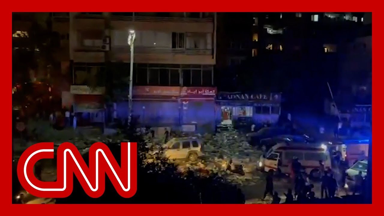 Video shows aftermath of new Israeli strike in Beirut