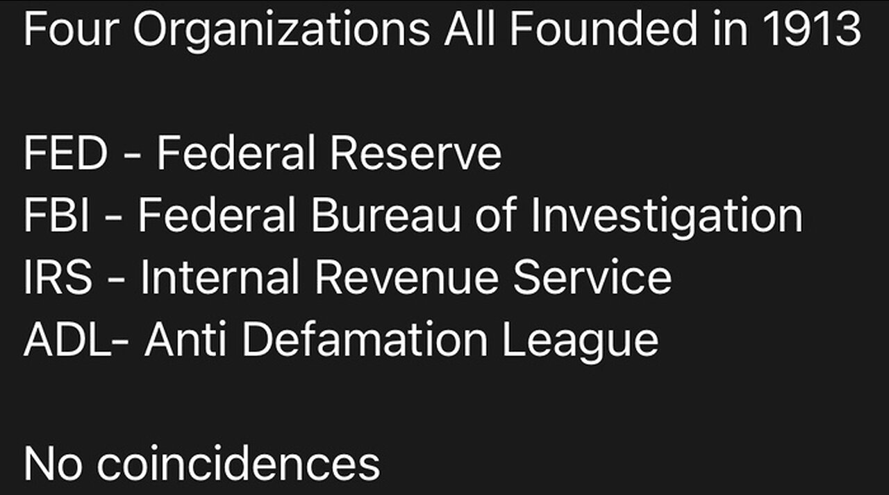 🔵The Destruction of America Part 2. How they administer your estate from 1933 till now.