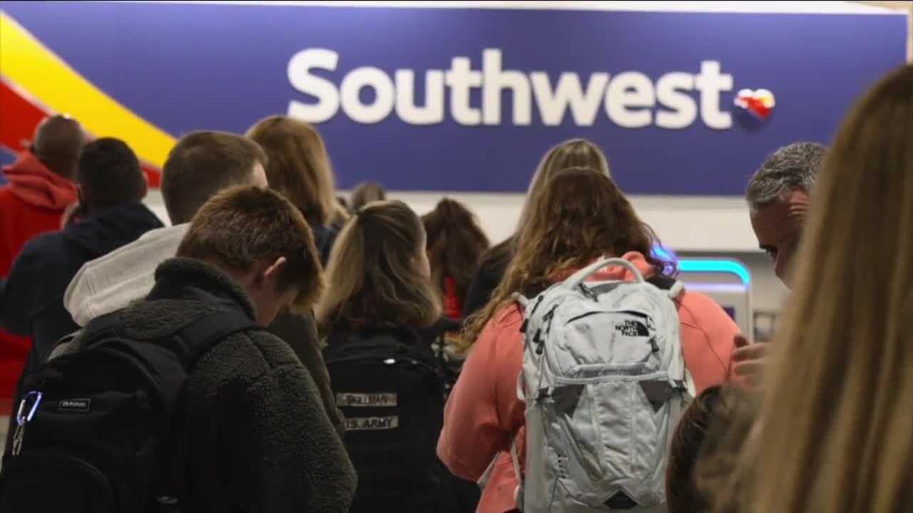 As flights continue to be canceled many fear not being able to get home on time for the New Year celebration