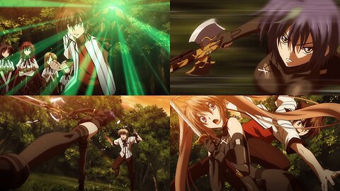 High School DXD New - Xenovia and Irina vs Issei and Kiba