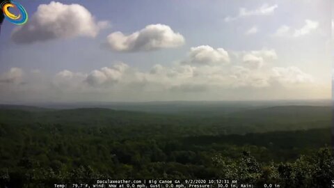 Big Canoe Morning Time Lapse - 09/02/20