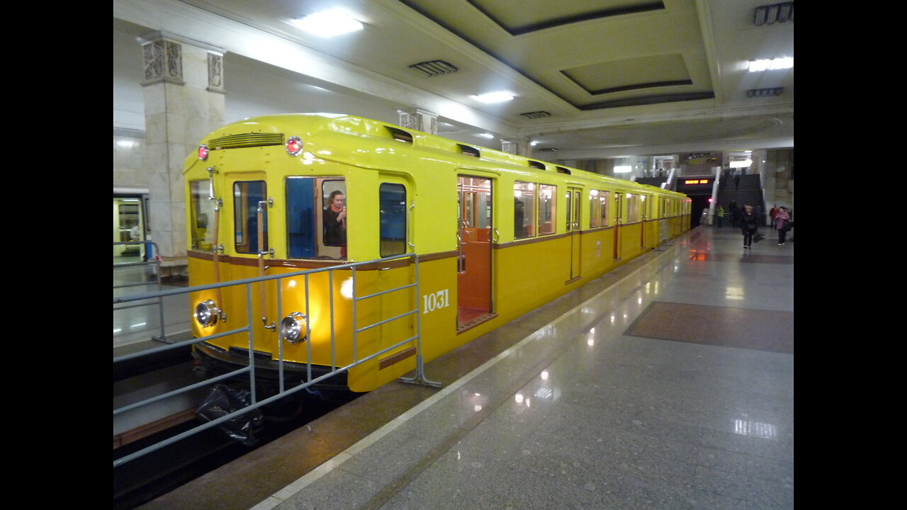 Retro subway cars