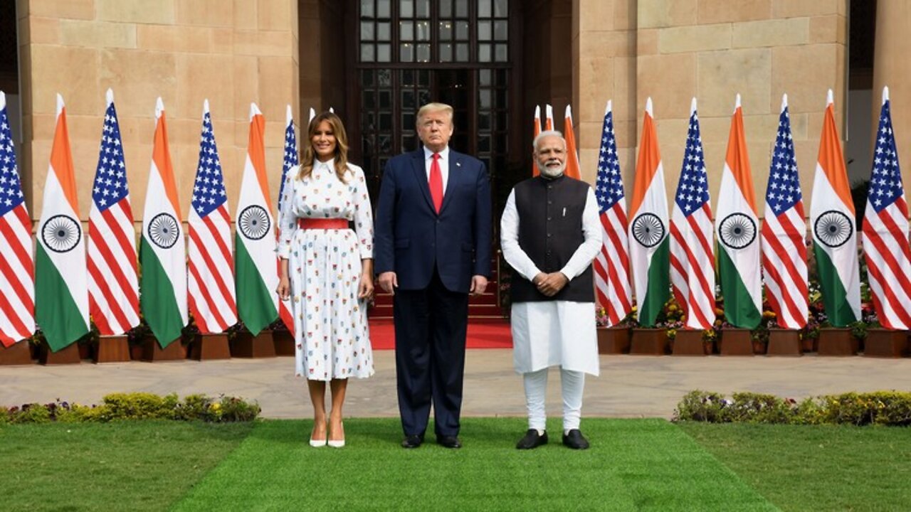 President Trump and PM Modi attends Namaste Trump event in Ahmedabad, Gujarat _ PMO