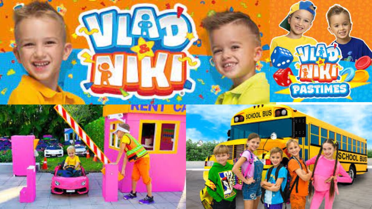 Vlad and Niki and new useful stories for kids about behavior and friendship