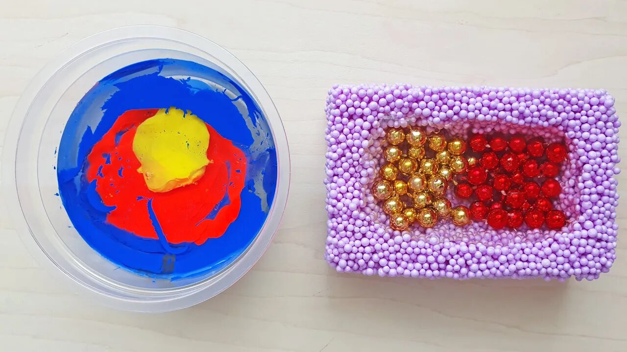 Making Crunchy Slime - Satisfying Slime Videos