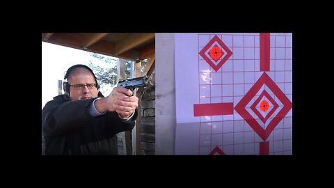 CZ Shadow 2 Standing Accuracy and Range Test #2, Sig Sauer V-Crown 9mm chrono testing.