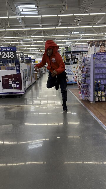 In Walmart 😂
