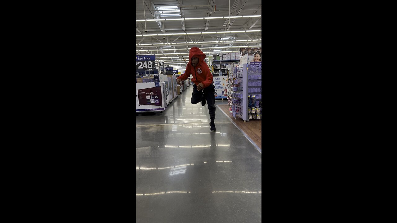 In Walmart 😂
