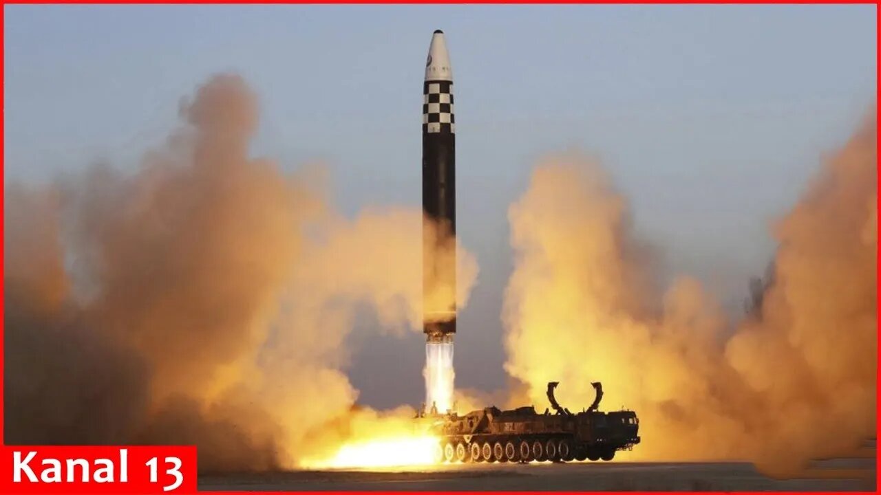 North Korea launches a suspected new long range missile designed to strike US