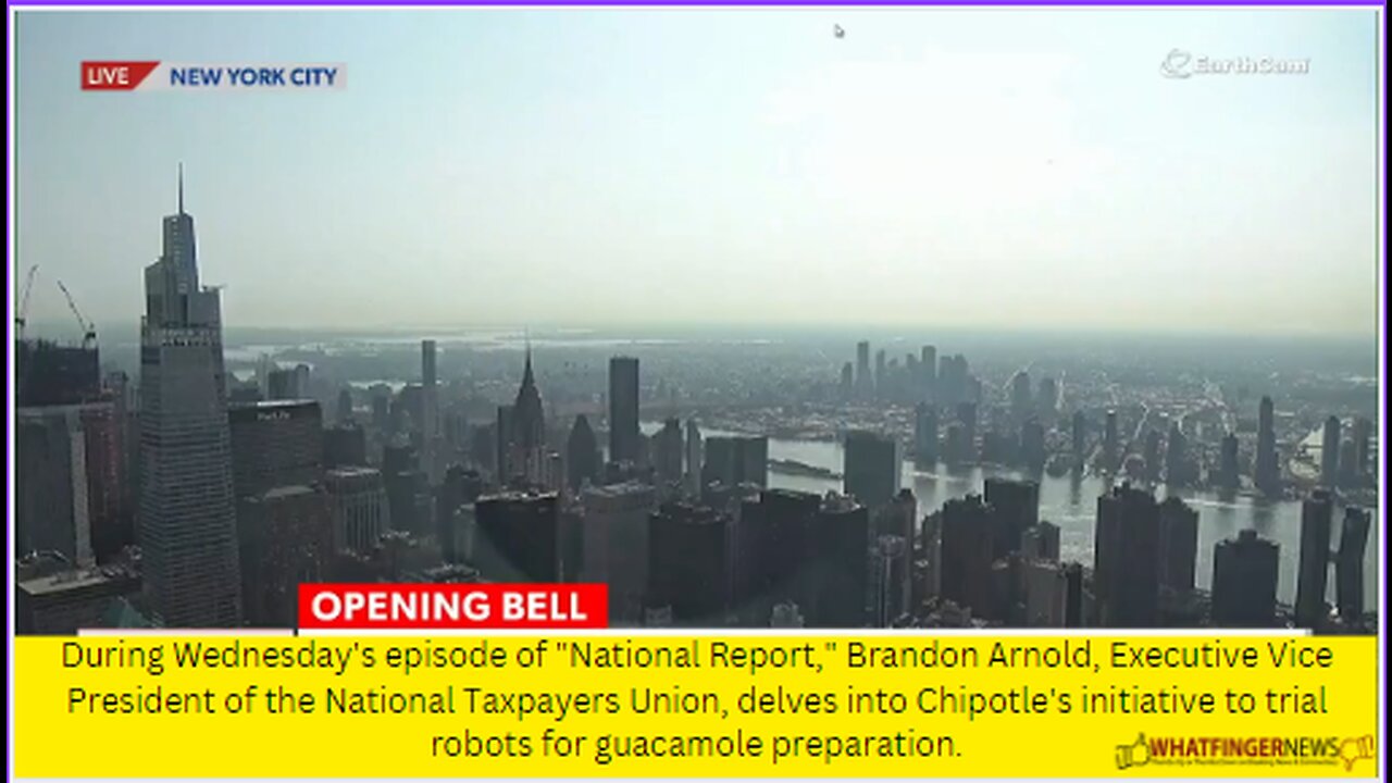During Wednesday's episode of "National Report," Brandon Arnold, Executive Vice President