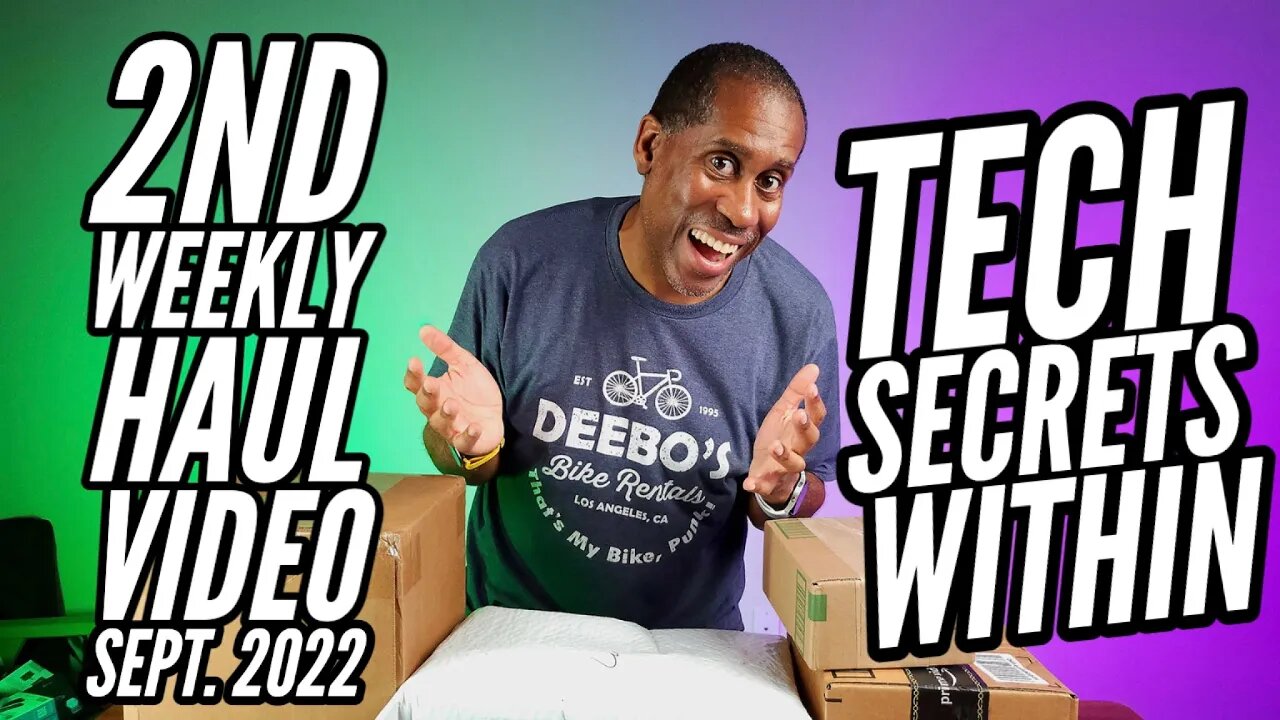 2nd Weekly Haul Video Sept. 2022 What Tech Secrets Lie Within???