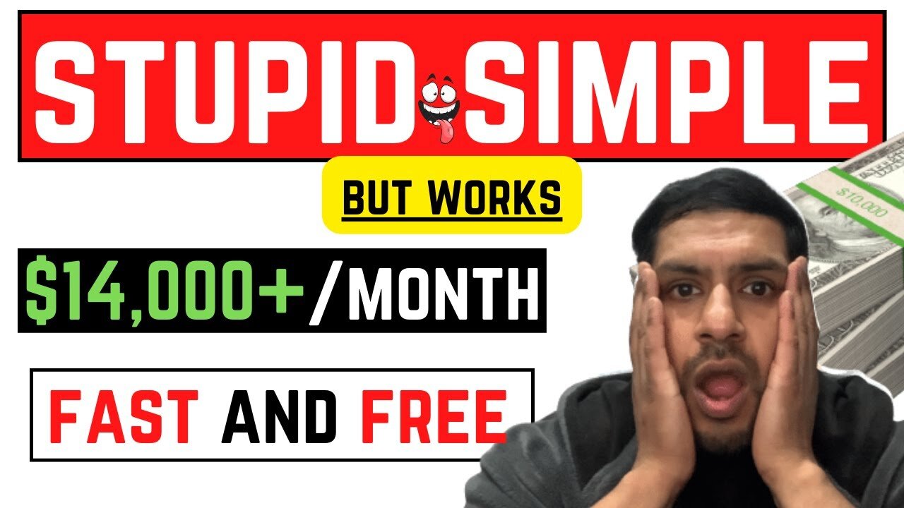 Stupid Simple Affiliate Marketing Guide To Make 14000Month FAST AND FREE