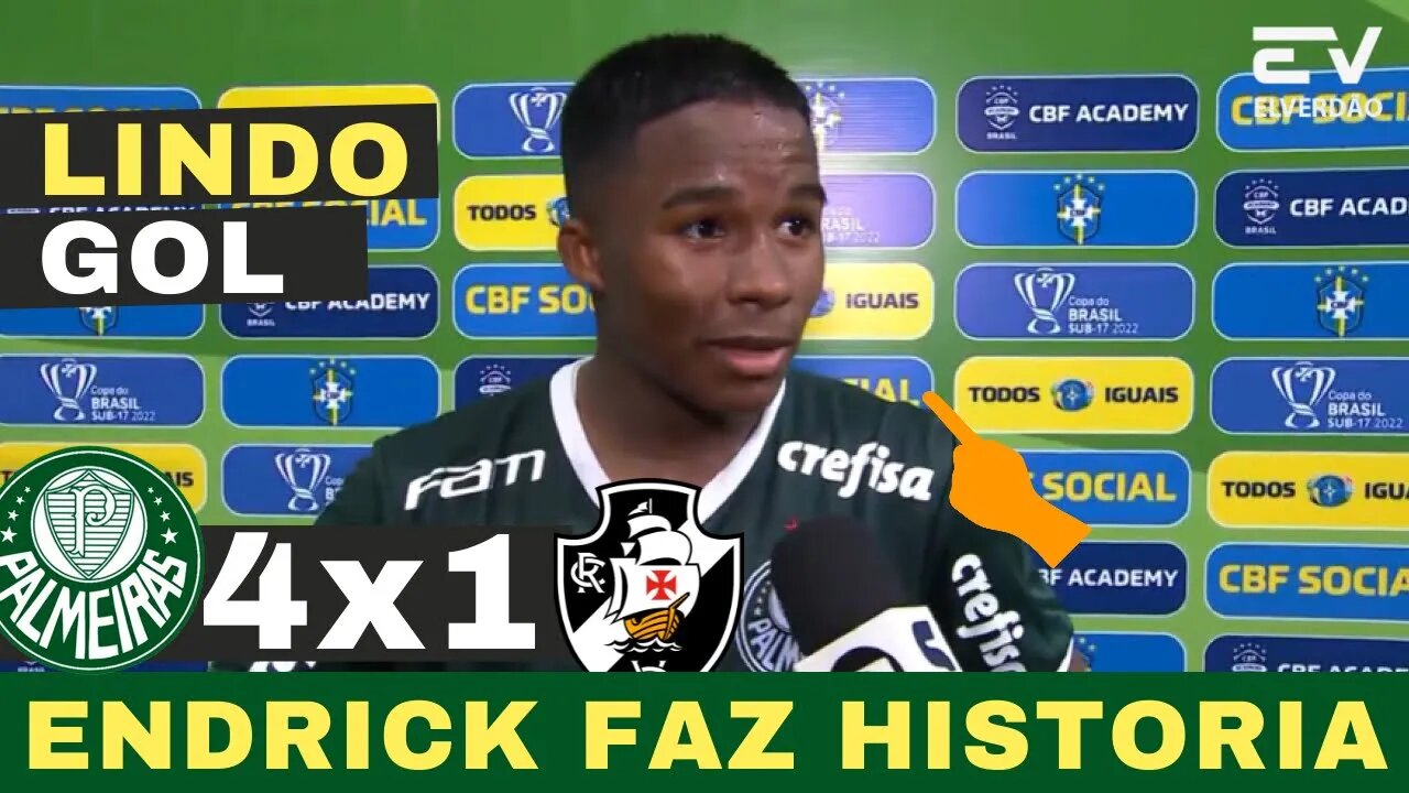 Endrick chega a 80 gols na base, e faz homenagem ao Gustavo Gómez #palmeiras #endrick