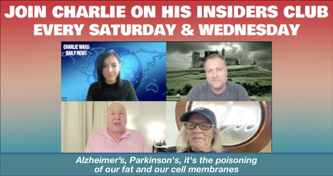 Alzheimer & Demensia from the poisoning of our fat & our cell membranes