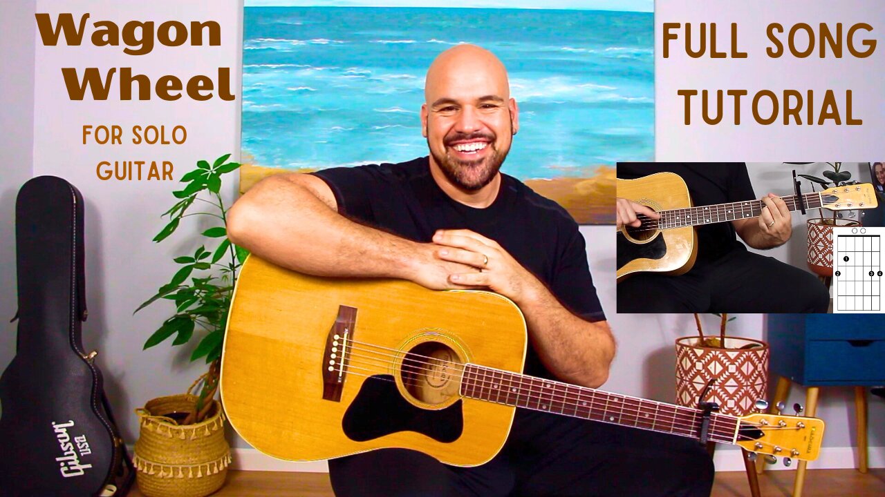 Wagon Wheel: Full Song Tutorial - Acoustic Guitar