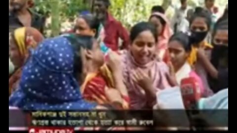 Manikganj murder. স্ত্রীসহ দুই কন্যা সন্তানকে জবাই করে হত্যা।