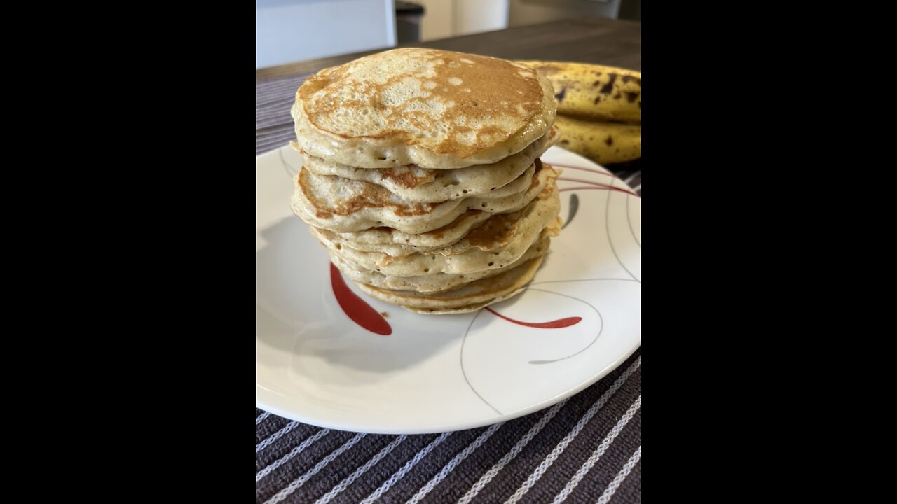 Sourdough Banana Pancakes