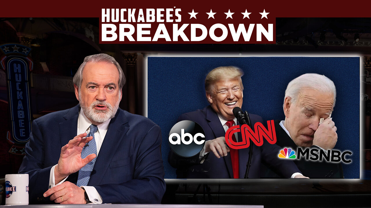 SHOCKING! The Media COMPLIMENTS Trump & SLAMS Biden | Breakdown | Huckabee