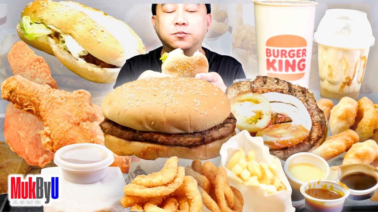 My 1st Burger King Mukbang (You & I Eat POV) | 3D ASMR 3POV Mukbang By You. Immersive Mukview