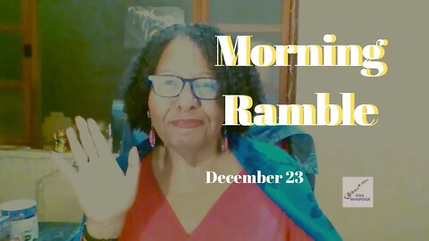 🦜 MORNING RAMBLE 🦜: Time Out * Dec 23