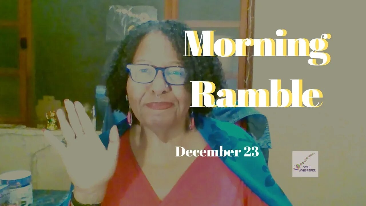 🦜 MORNING RAMBLE 🦜: Time Out * Dec 23