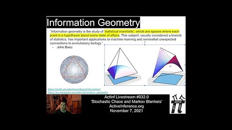 ActInf Livestream #032.0 ~ "Stochastic Chaos and Markov Blankets"