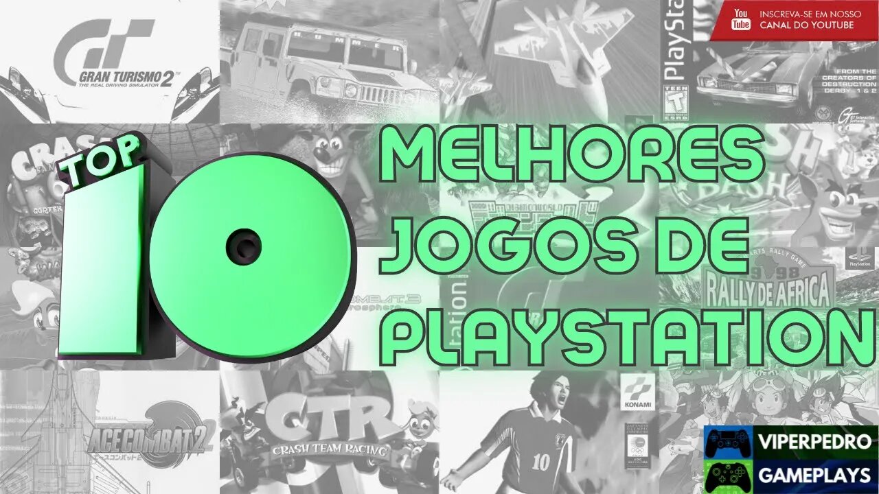 TOP 10: Melhores jogos de PS1 (PlayStation, PS One)