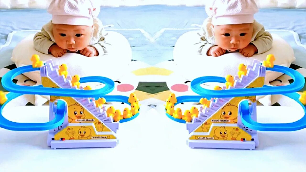 Why did ducklings run by themselves