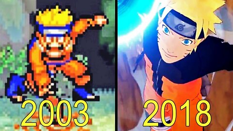 Evolution of Naruto Games 2003-2018