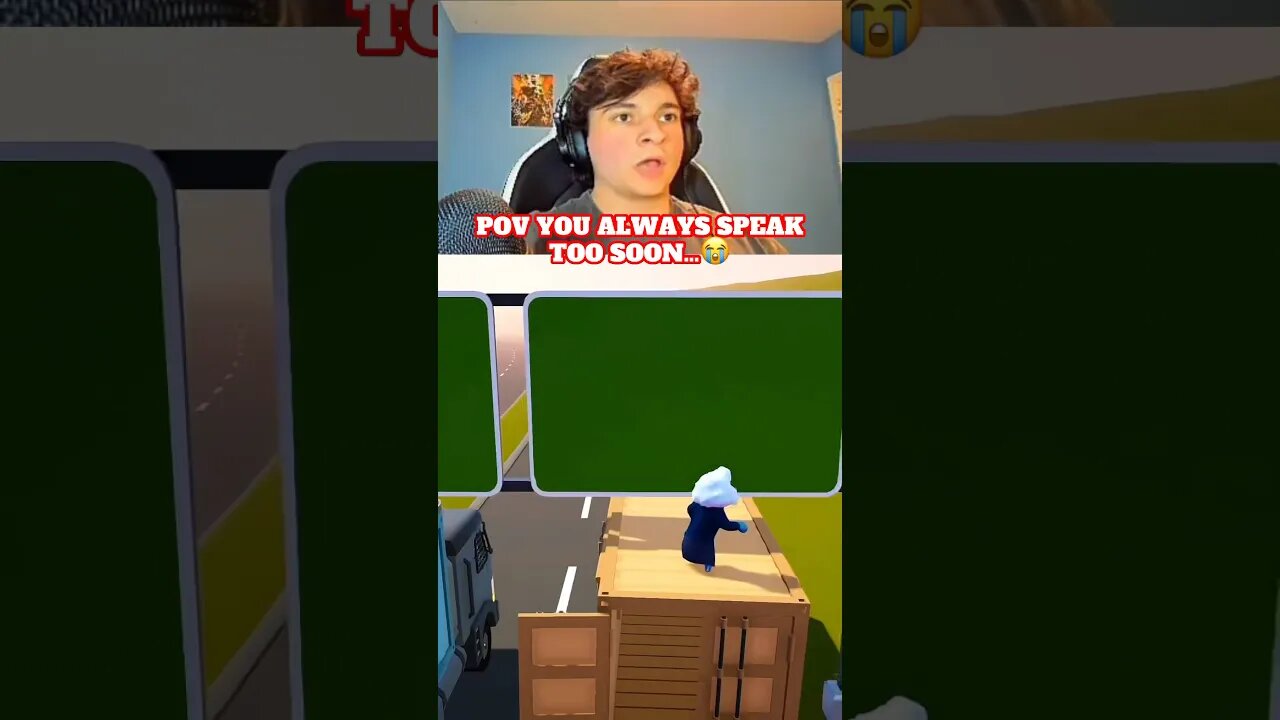 I Always Speak Too Soon…😭 First Time Playing Gang Beasts