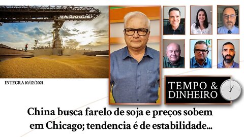 China busca farelo de soja e preços sobem em Chicago; tendencia é de estabilidade...