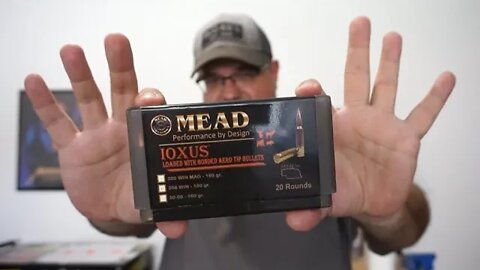 Mead Industries/Mead Ammo .308 Win. Ioxus 180gr bonded aero tip accuracy and chronograph testing.