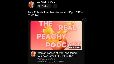 Woman passes at work and is not found for four days. Episode 5 of The Real Peachy Podcast